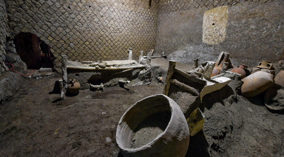 Descoperire rară într-o vilă romană din Pompei. Cum trăiau acum aproape 2000 de ani "cei mai slabi din societate"