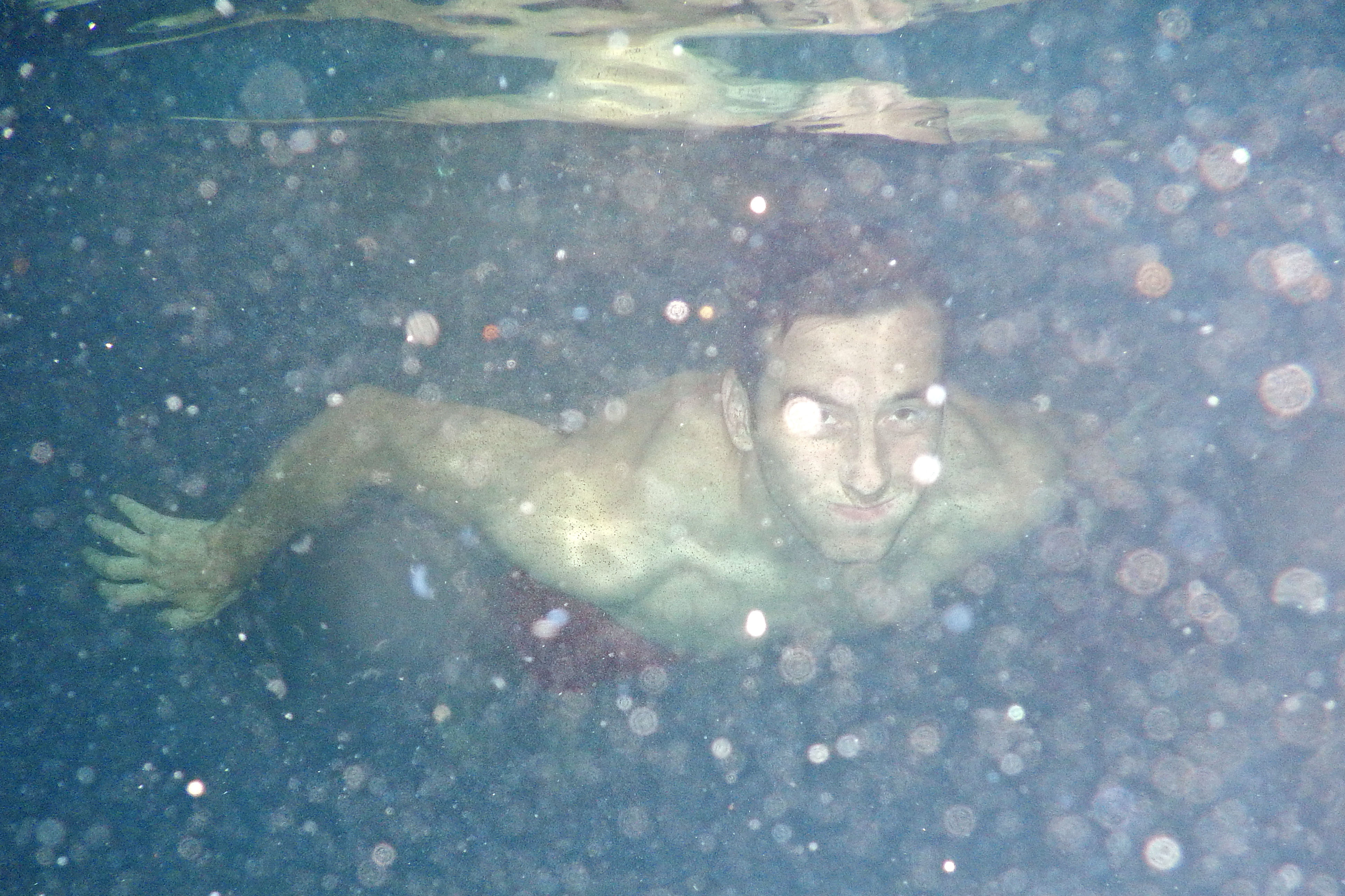 SUPER GALERIE FOTO / ”Suntem câinii din Atlantis!”. Selfie sub apă!