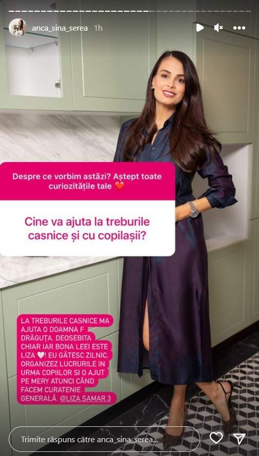 Anca Serea are bonă și menajeră, dar gătește zilnic pentru cei 6 copii: „Organizez lucrurile în urma lor”