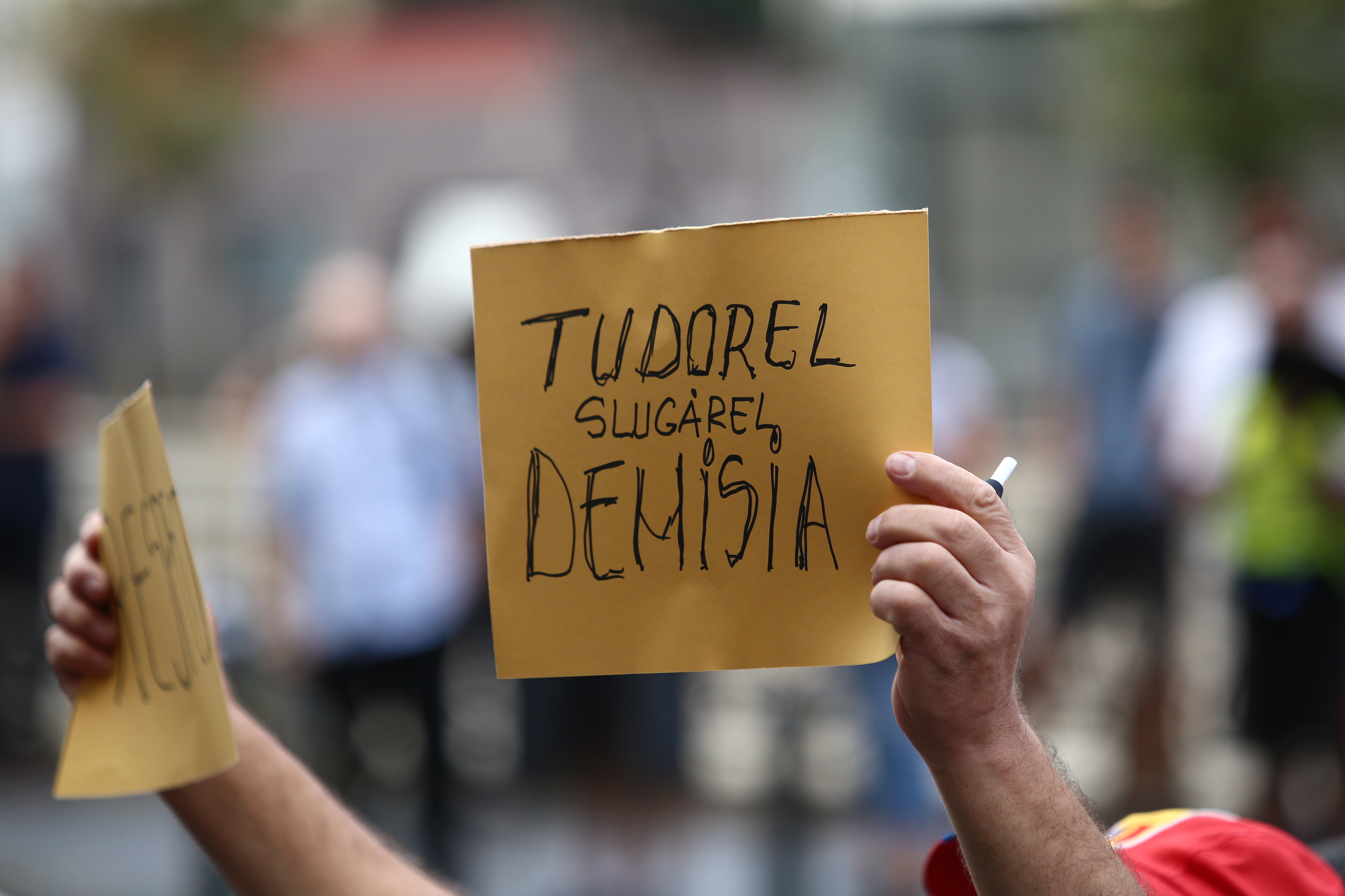 FOTO| Protestul magistraților din toată țara în fața Curții de Apel București: justiţia română este sub asalt în momentul de faţă