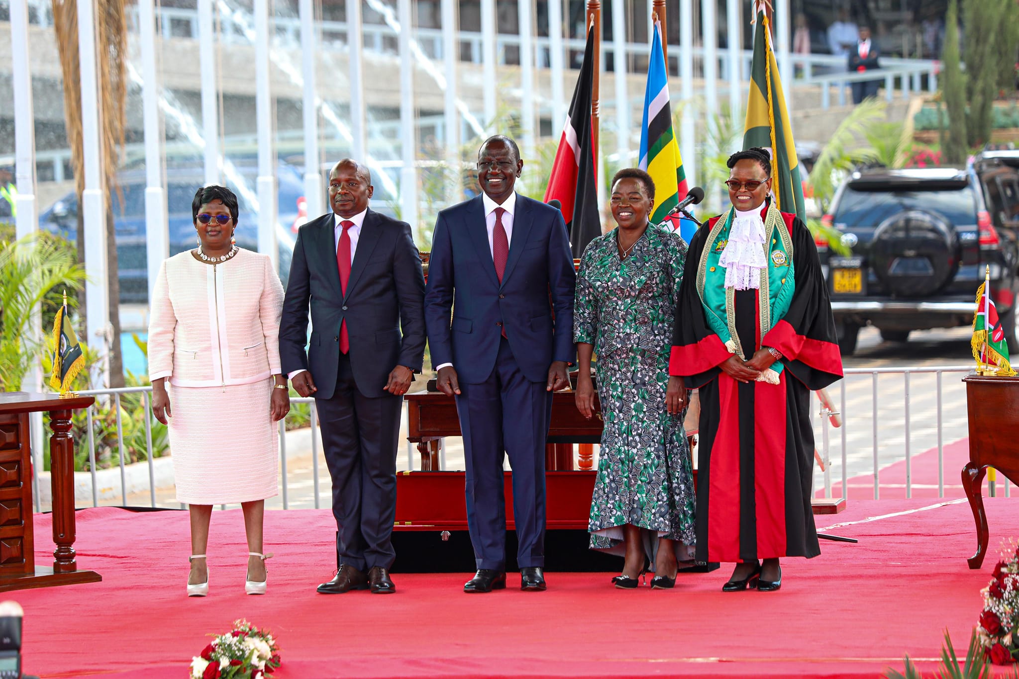 Swearing-in ceremony of Kenya's 3rd Deputy President Kithure Kindiki at KICC, Nairobi on November 1, 2024