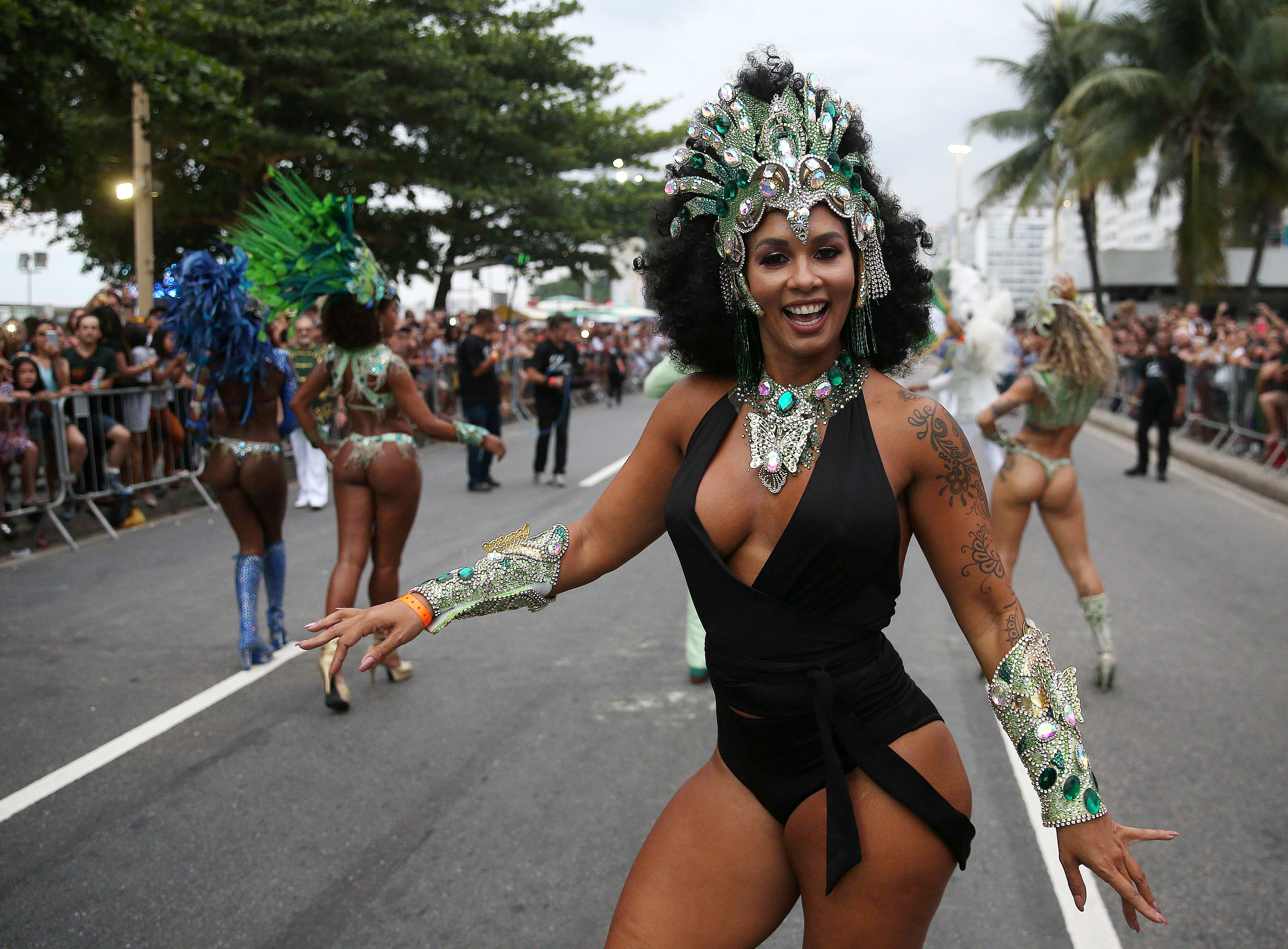 GALERIE FOTO | Imagini uluitoare surprinse în timpul Carnavalului de la Rio de Janeiro