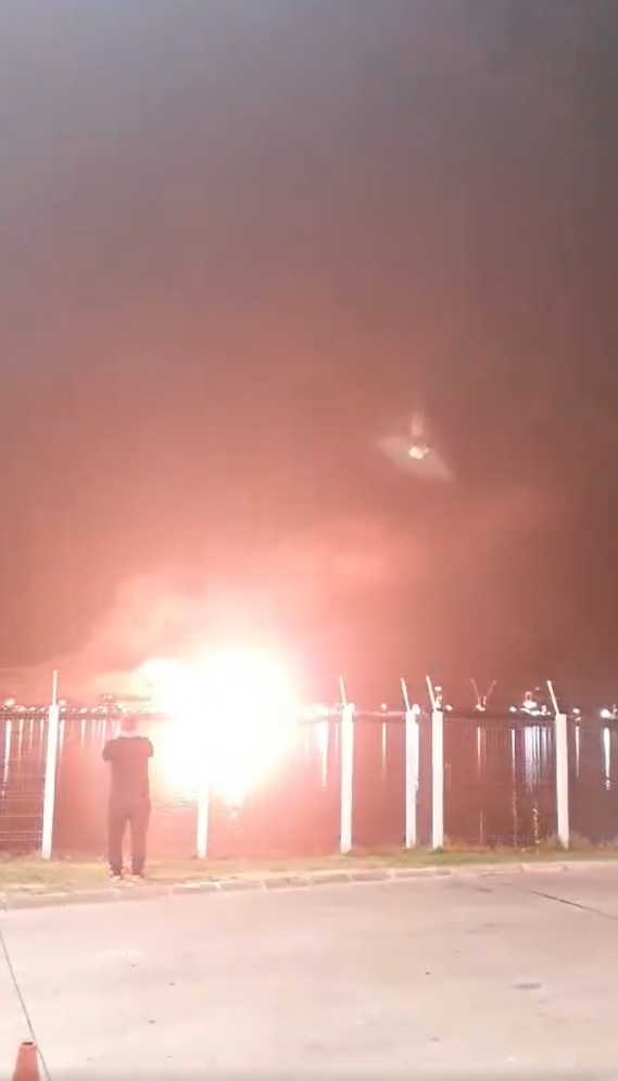 Rușii au bombardat din nou vama Orlivka. Atacurile de la granița României, filmate de la Isaccea. VIDEO