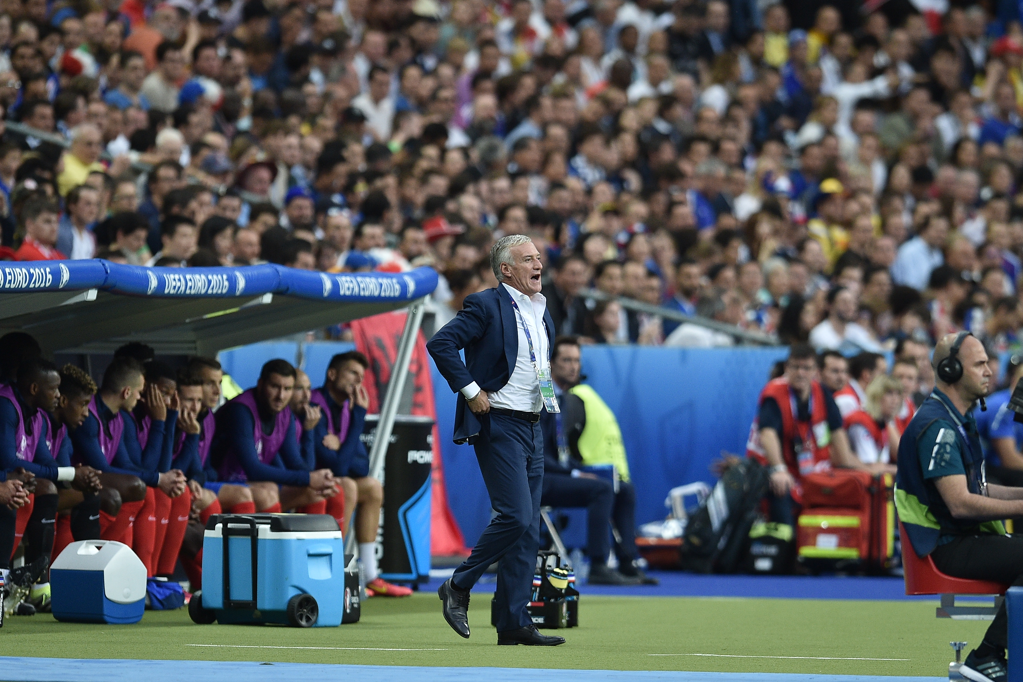 Euro 2016. România-Franța 1-2. Cele mai frumoase imagini ale meciului de deschidere FOTO