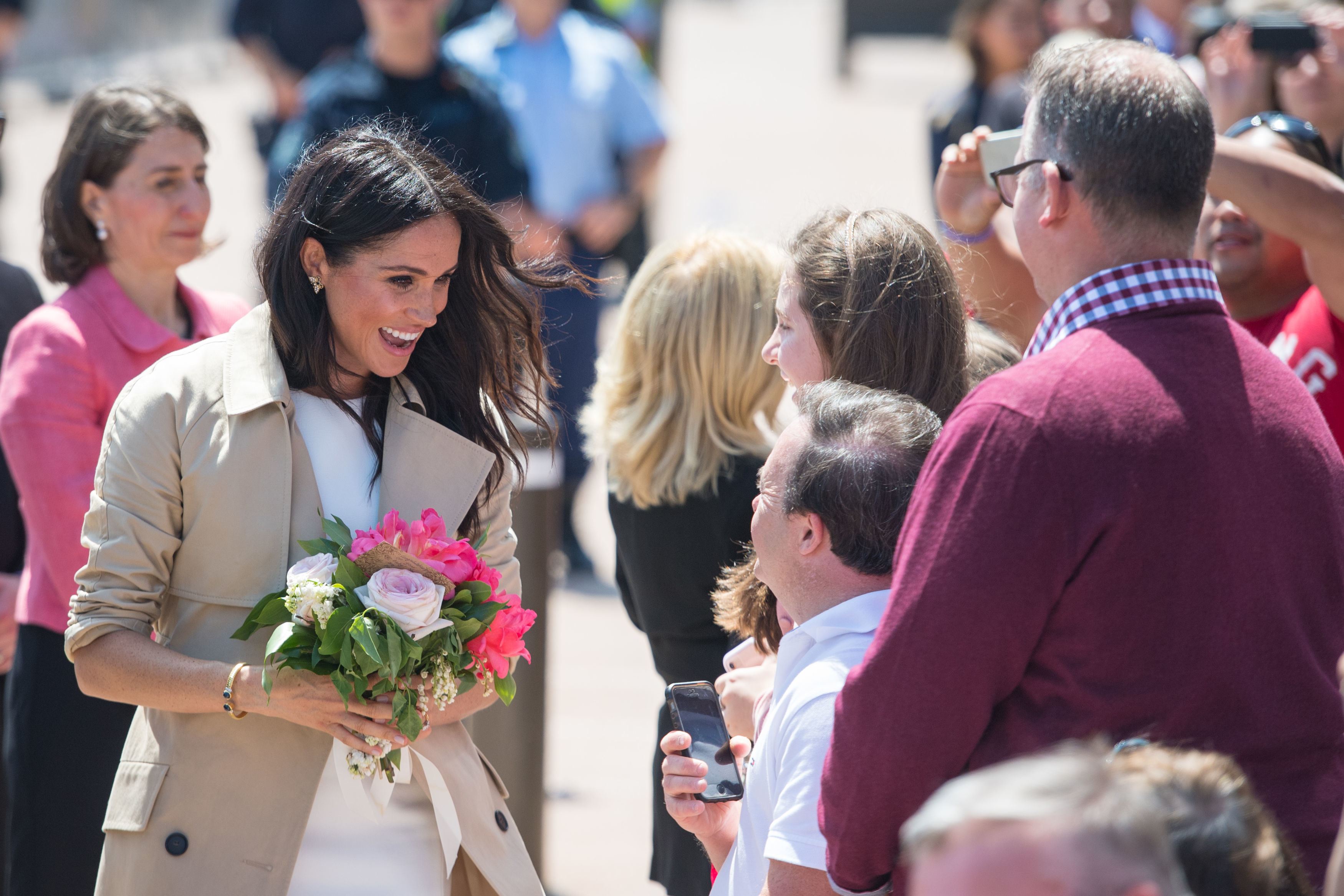 FOTO | Meghan Markle, la prima apariție publică de la anunțul sarcinii. Detaliul subtil în memoria Prințesei Diana