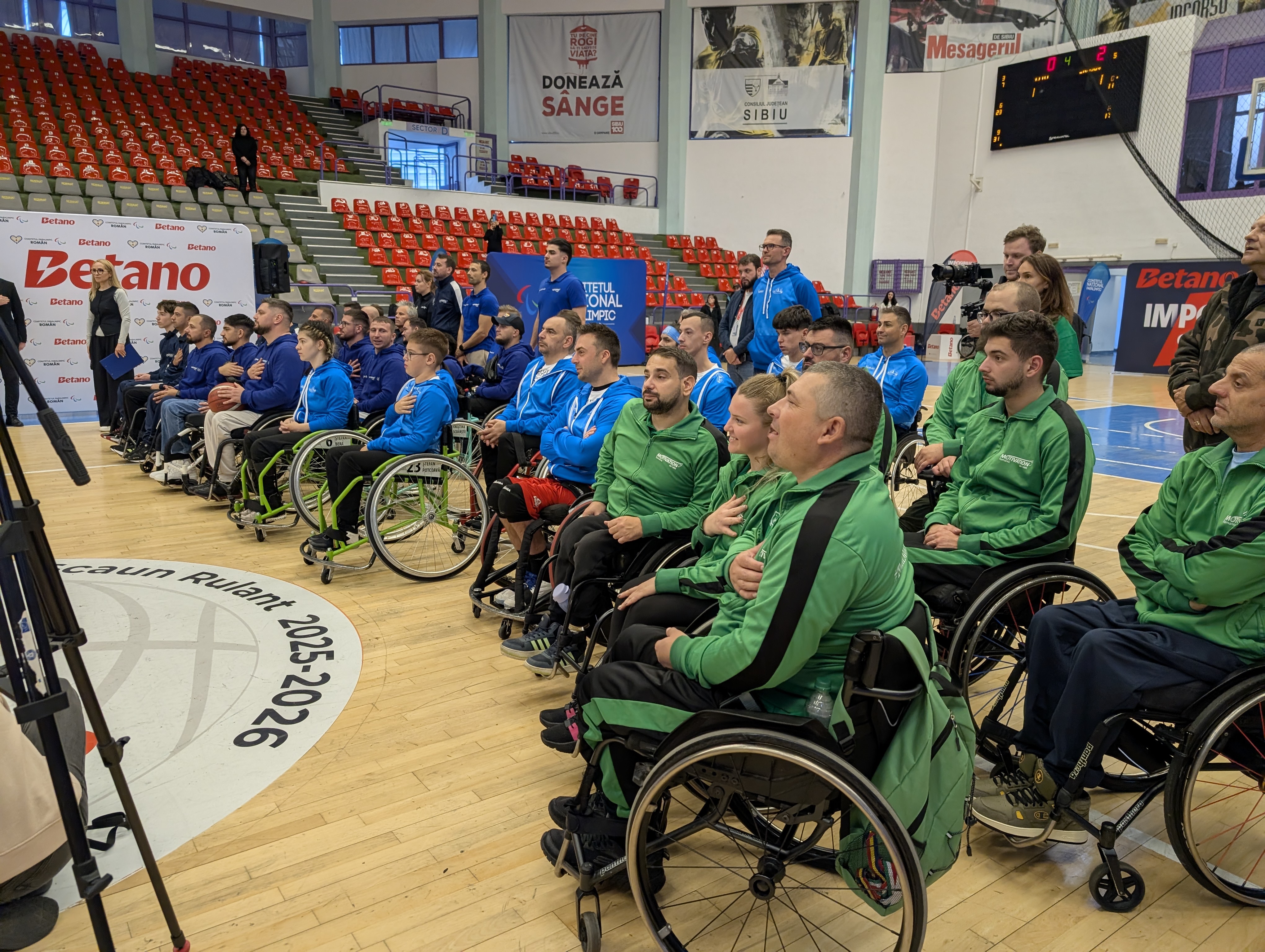 Sportul bate filmul: o lecție primită la Campionatul Național de Baschet în Scaun Rulant