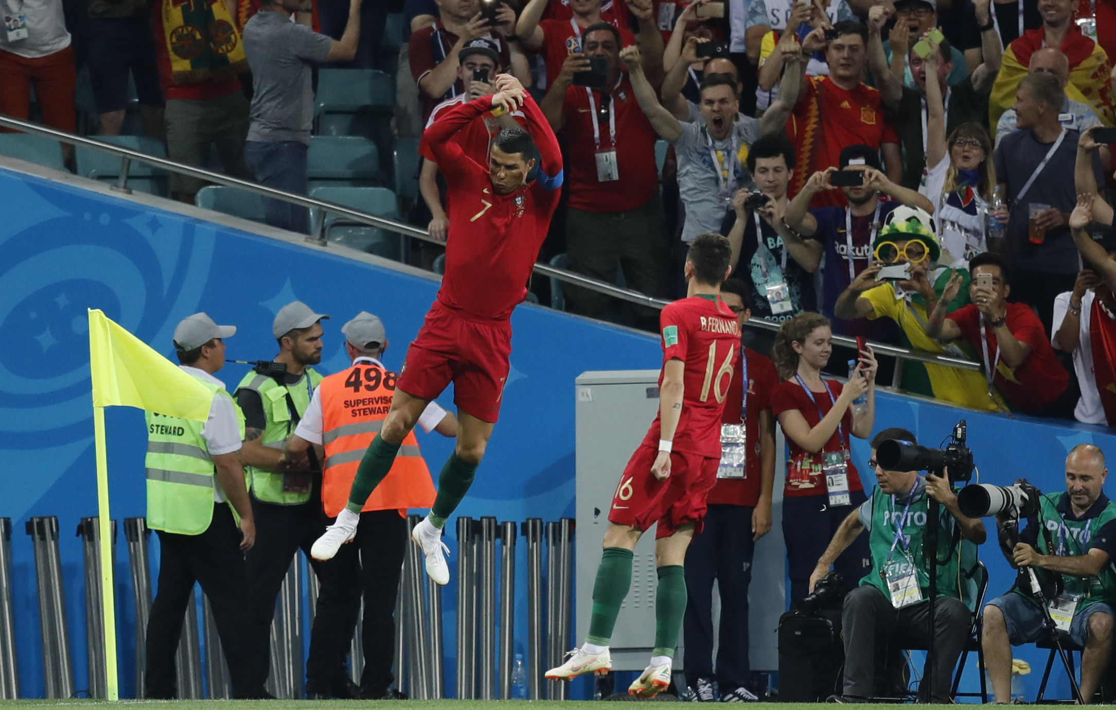 Portugalia - Spania 3-3, în Grupa B de la Campionatul Mondial de fotbal Rusia 2018. CR3! CrisTRIano Ronaldo a realizat ”tripla”. Spectacol total la Soci / FOTO&VIDEO