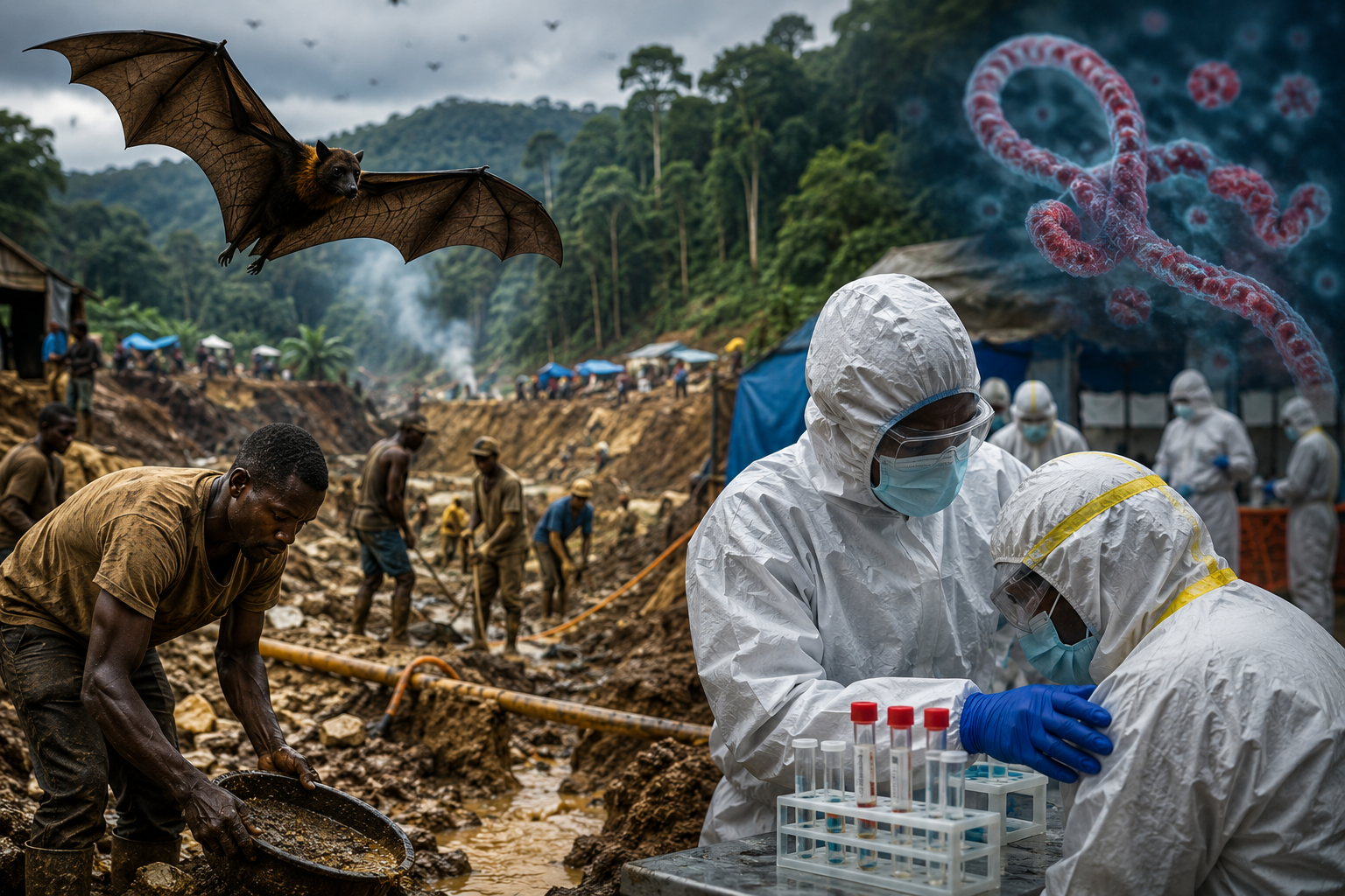 How Congo's illegal gold trade is fueling the spread of a deadly, vaccine-resistant Ebola strain