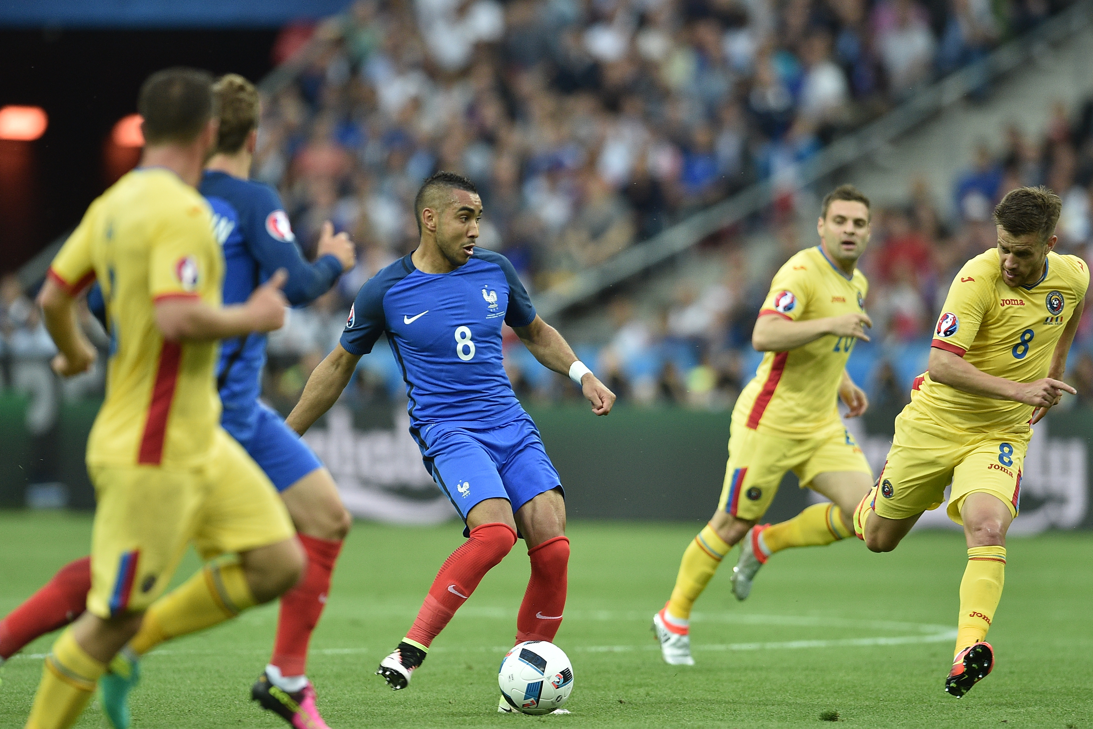 Euro 2016. România-Franța 1-2. Cele mai frumoase imagini ale meciului de deschidere FOTO