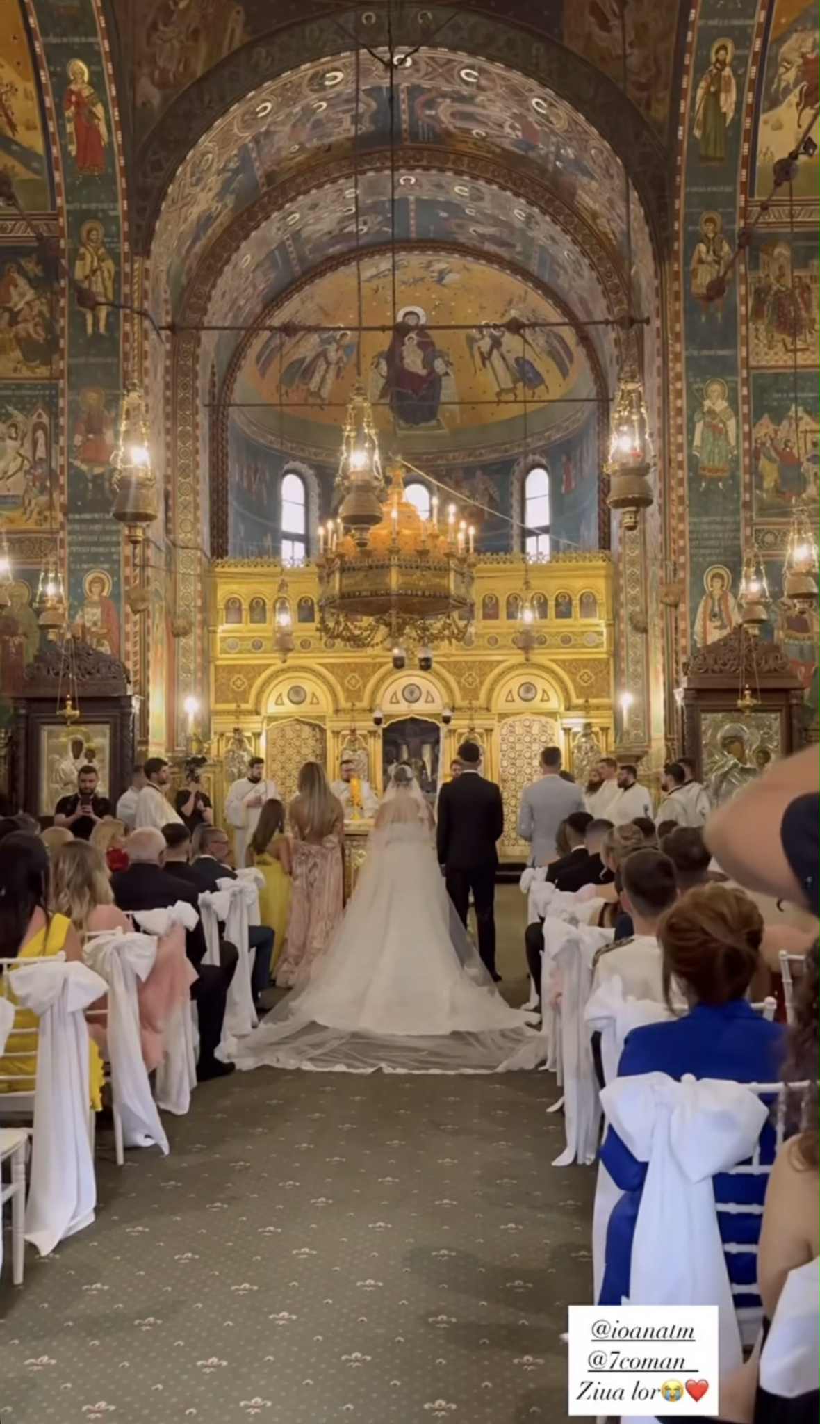 Imagini de la nunta lui Florinel Coman. Mirel Rădoi a fost naș, iar Gigi Becali s-a aflat printre invitați: „Mi-a adus 6 milioane de euro”