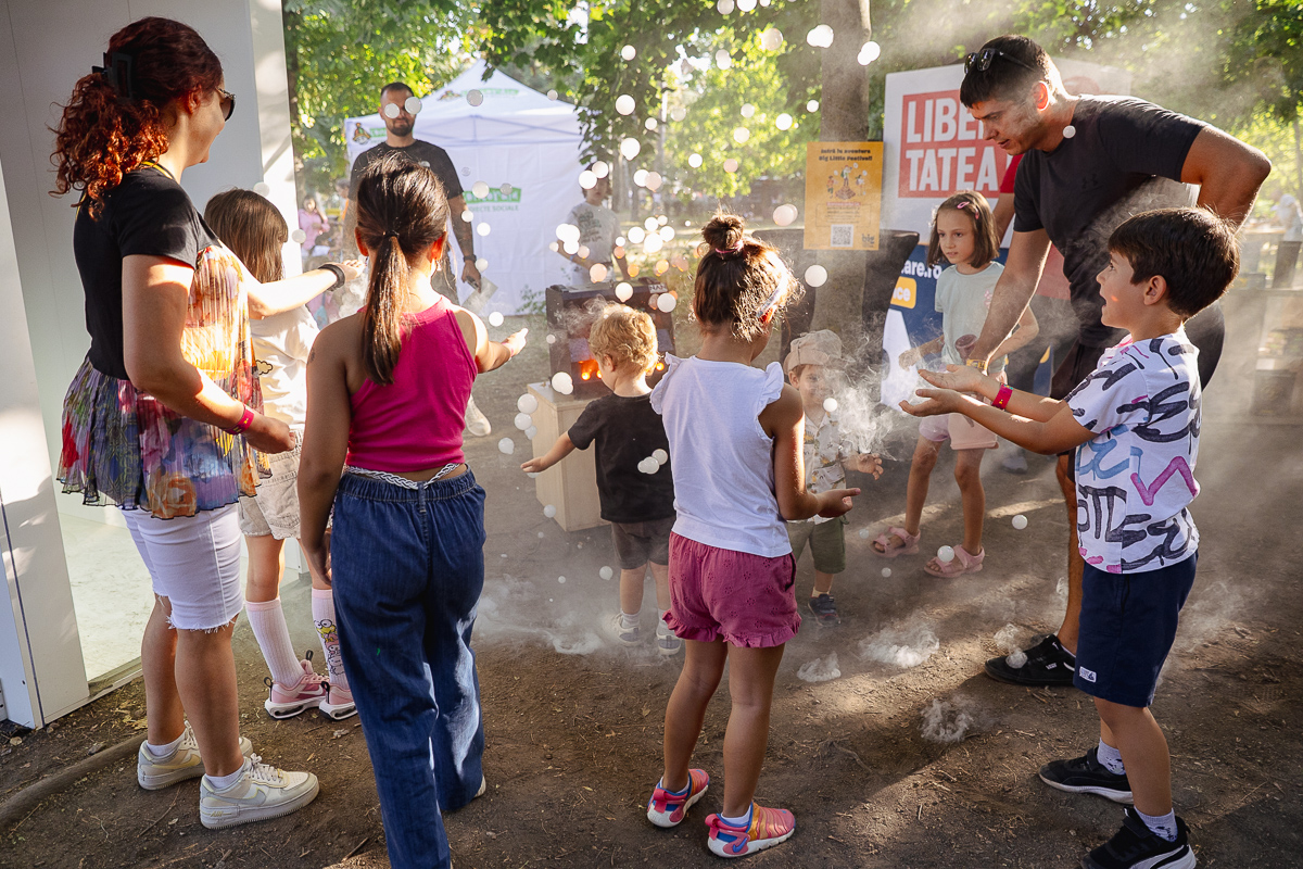 Libertatea a fost partener strategic la cel mai mare festival din Europa de Est dedicat familiilor, Big Little Festival