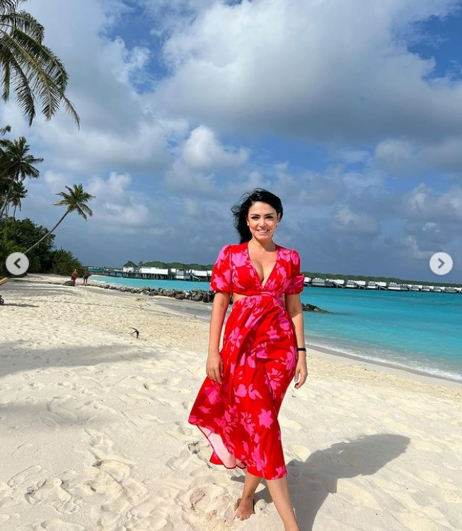 Andreea Mantea, proba costumului de baie în vacanță, în Maldive. Ce i-au spus fanii: „Bați toate puștoaicele la capitolul corp”