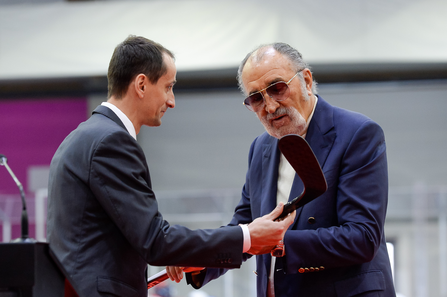Patinoarul construit de Ion Țiriac, la Otopeni, a fost inaugurat / GALERIE FOTO