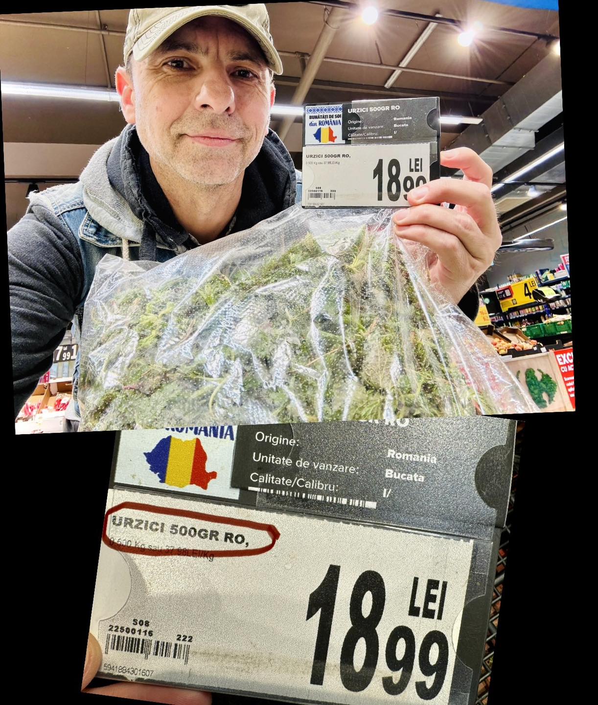 Dan Negru, uimit de prețul urzicilor într-un hypermarket din București: „România nu e o țară, e o afacere”