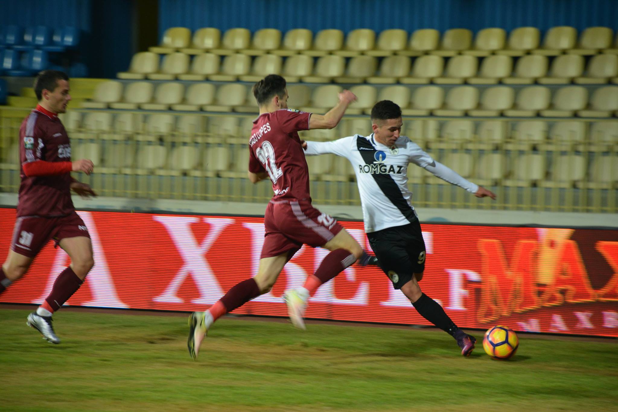 Liga I, etapa a 23-a. Gaz Metan - CFR Cluj 1-2. Oaspeții au învins la Mediaș după 69 de ani | FOTO