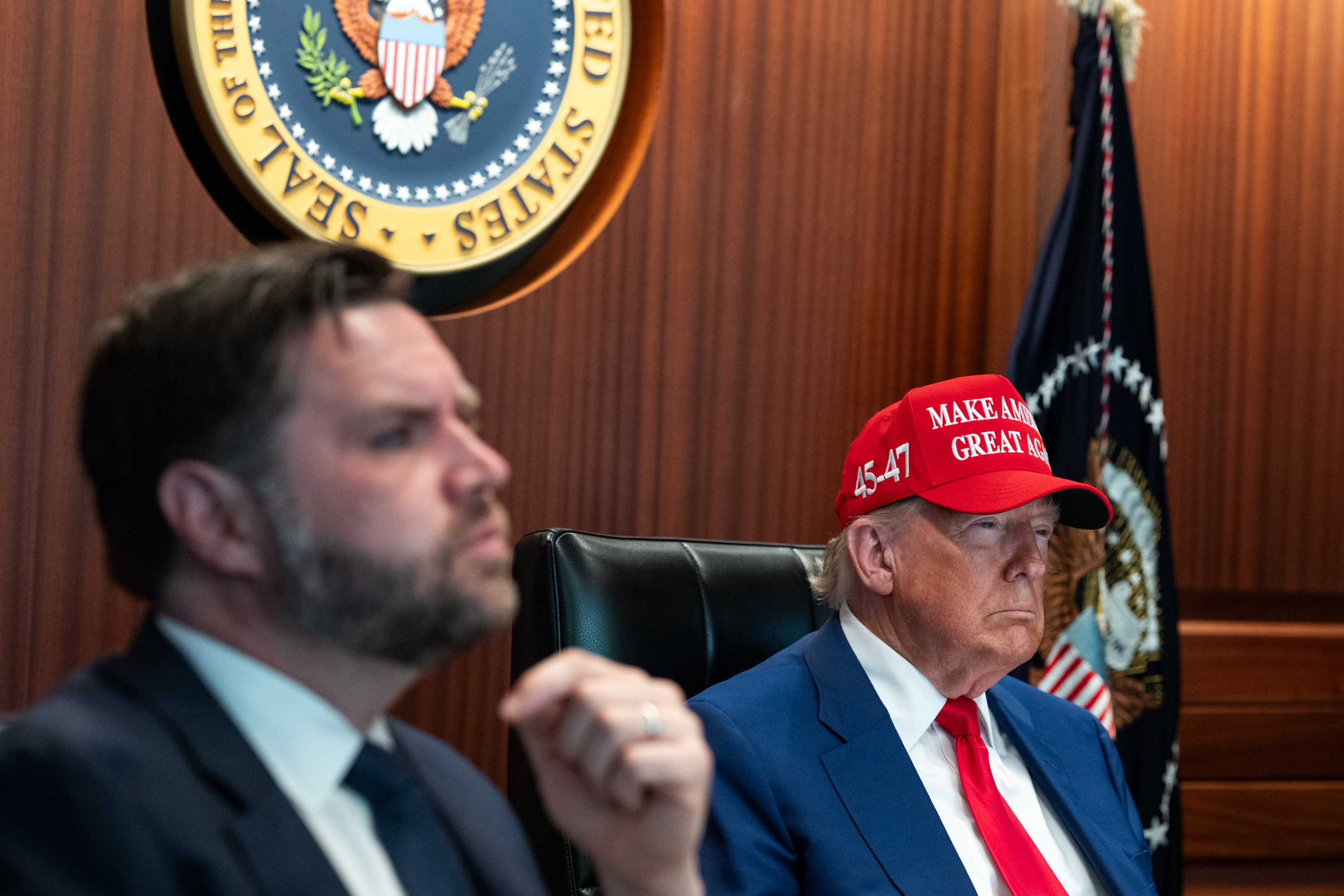 Imagini rare din Situation Room. Cum a fost surprins Donald Trump, după ce a dat undă verde atacurilor asupra instalațiilor nucleare din Iran