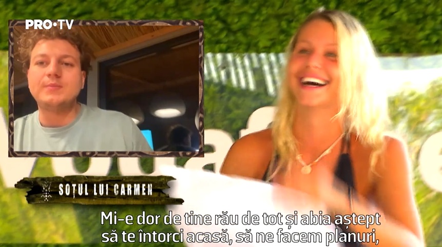 Soțul lui Carmen Grebenișan a răbufnit într-un mesaj la Survivor 2023. Nu mai poate de dorul ei: „Abia aștept să te întorci acasă”
