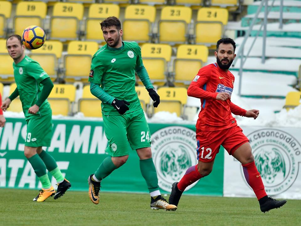 FCSB, învinsă de Chiajna, într-un meci amical. Gol cu capul pentru Alibec / FOTO