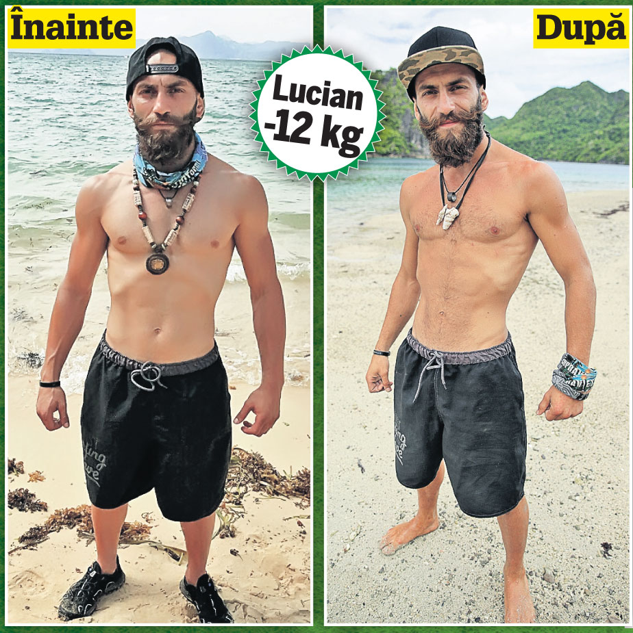 FOTO EXCLUSIV/ Concurenții de la Supraviețuitorul au lăsat și câte 14 kg în Filipine. Au supraviețuit, dar s-au topit!