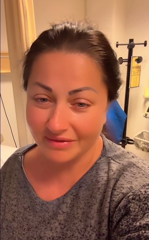 Gabriela Cristea, la spital chiar în ziua în care trebuia să revină la TV. A apărut cu perfuzia în mână: „Va trebui să stau în concediu medical”