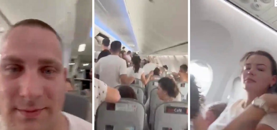 Panică în avion, într-o cursă spre Antalya, temperatură de aproape 60°C: „Era un cuptor. Disconfort, leșinuri! Am sunat la poliție, să vină să ne deschidă ușile”