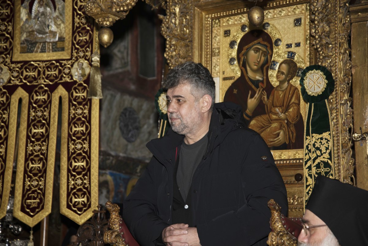 Marcel Ciolacu, din nou la Muntele Athos: „Niciun pământean nu merită o asemenea onoare”