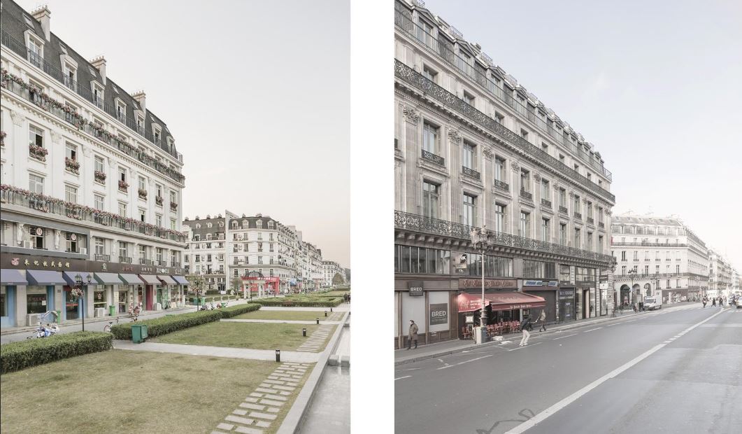 GALERIE FOTO| Franța sau China? Falsul Paris dintr-o suburbie a orașului Hangzhou