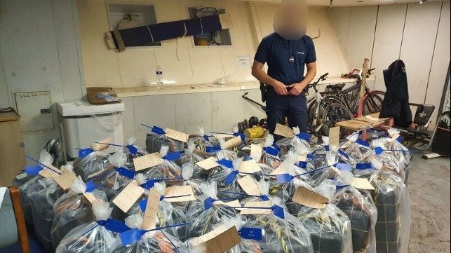 Povestea vaporului cu comandant român care a venit din America de Sud în Europa cu cocaină de 120 de milioane de euro