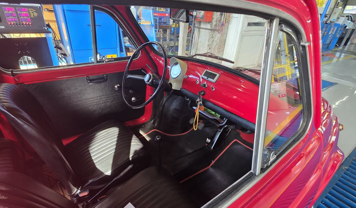 Fiat 500 din 1969 la RAR Iași