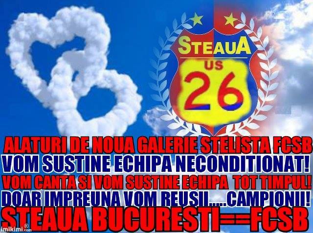 FCSB OLE! Fanii echipei lui Becali au făcut o nouă galerie / GALERIE FOTO