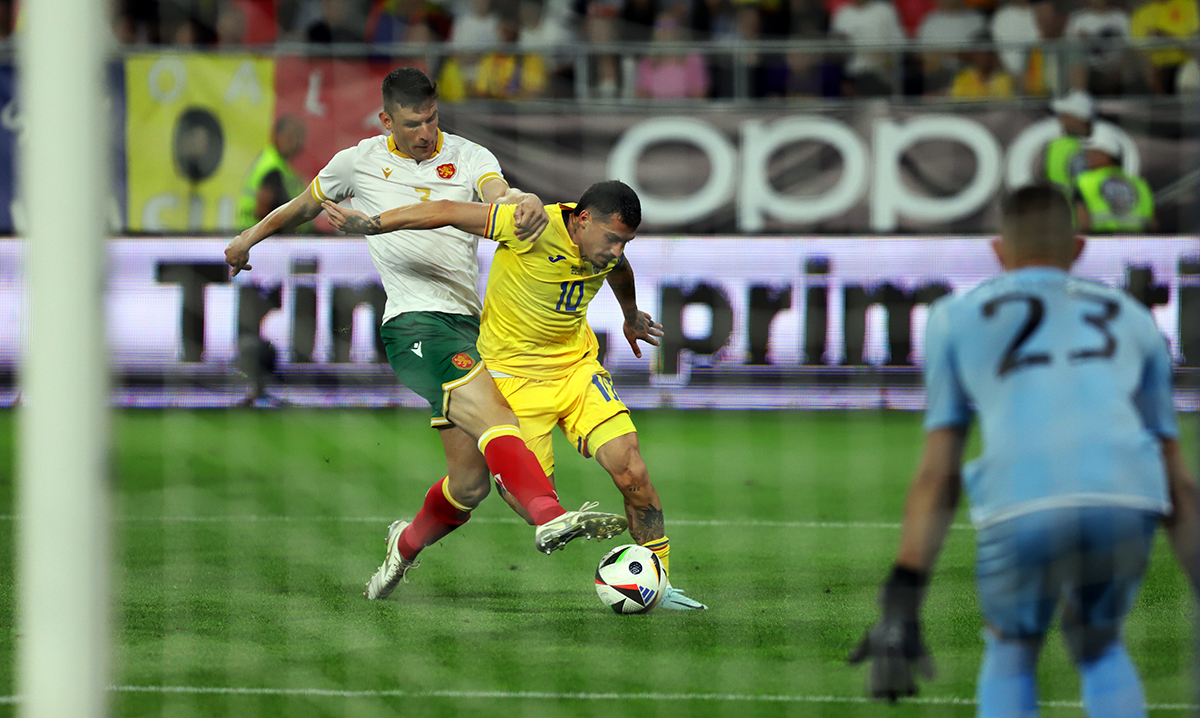 România - Bulgaria 0-0, în penultimul amical al tricolorilor înaintea Euro 2024. Ianis Hagi: Un test după o săptămână grea de antrenamente