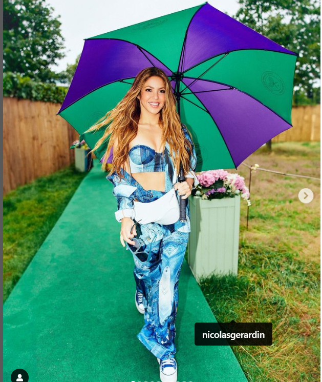 Ținuta purtată de Shakira la Wimbledon a atras toate privirile. Cum arată artista la 46 de ani