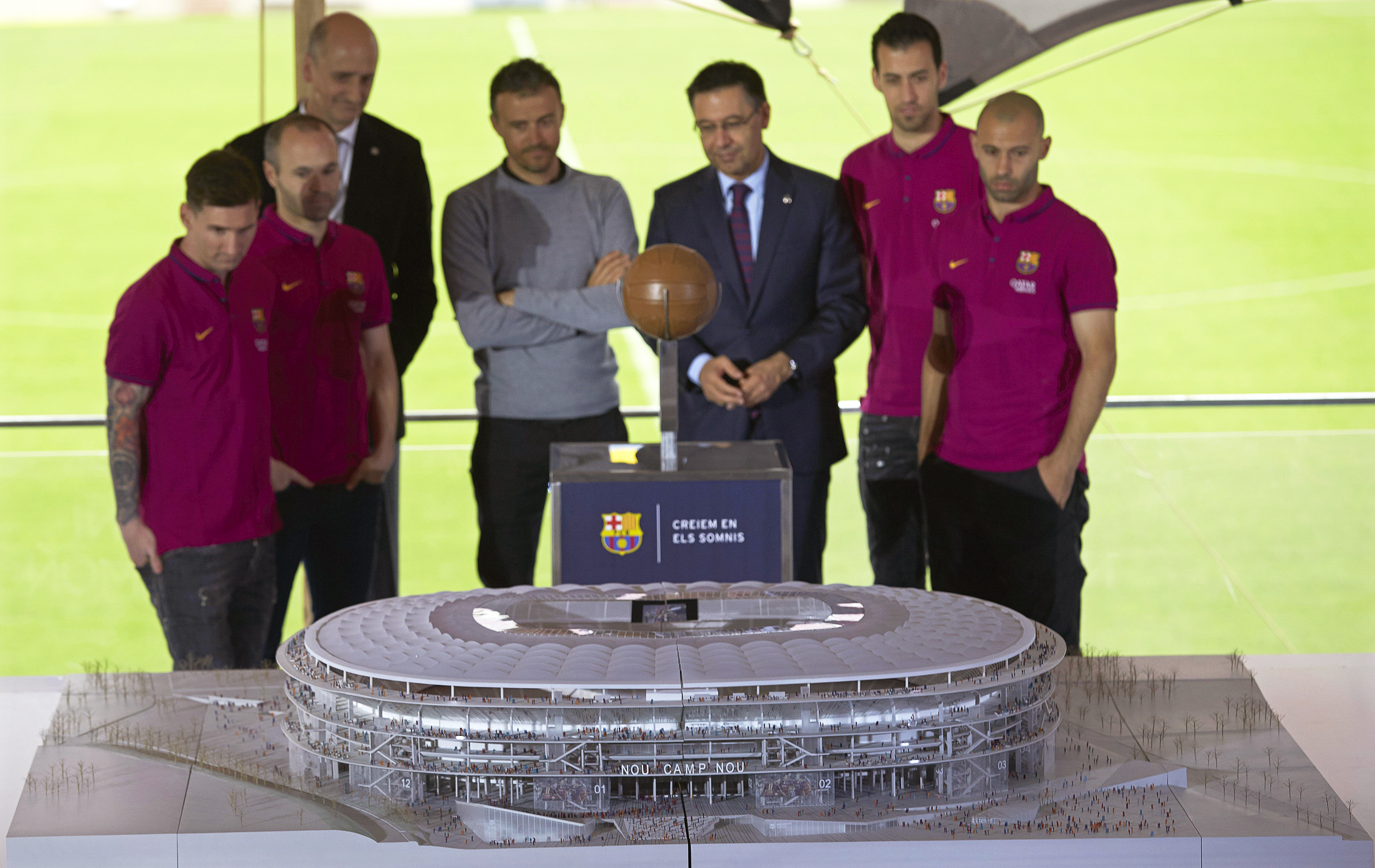 Barcelona și-a prezentat noul stadion Camp Nou. Costă 600 milioane de euro GALERIE FOTO&VIDEO
