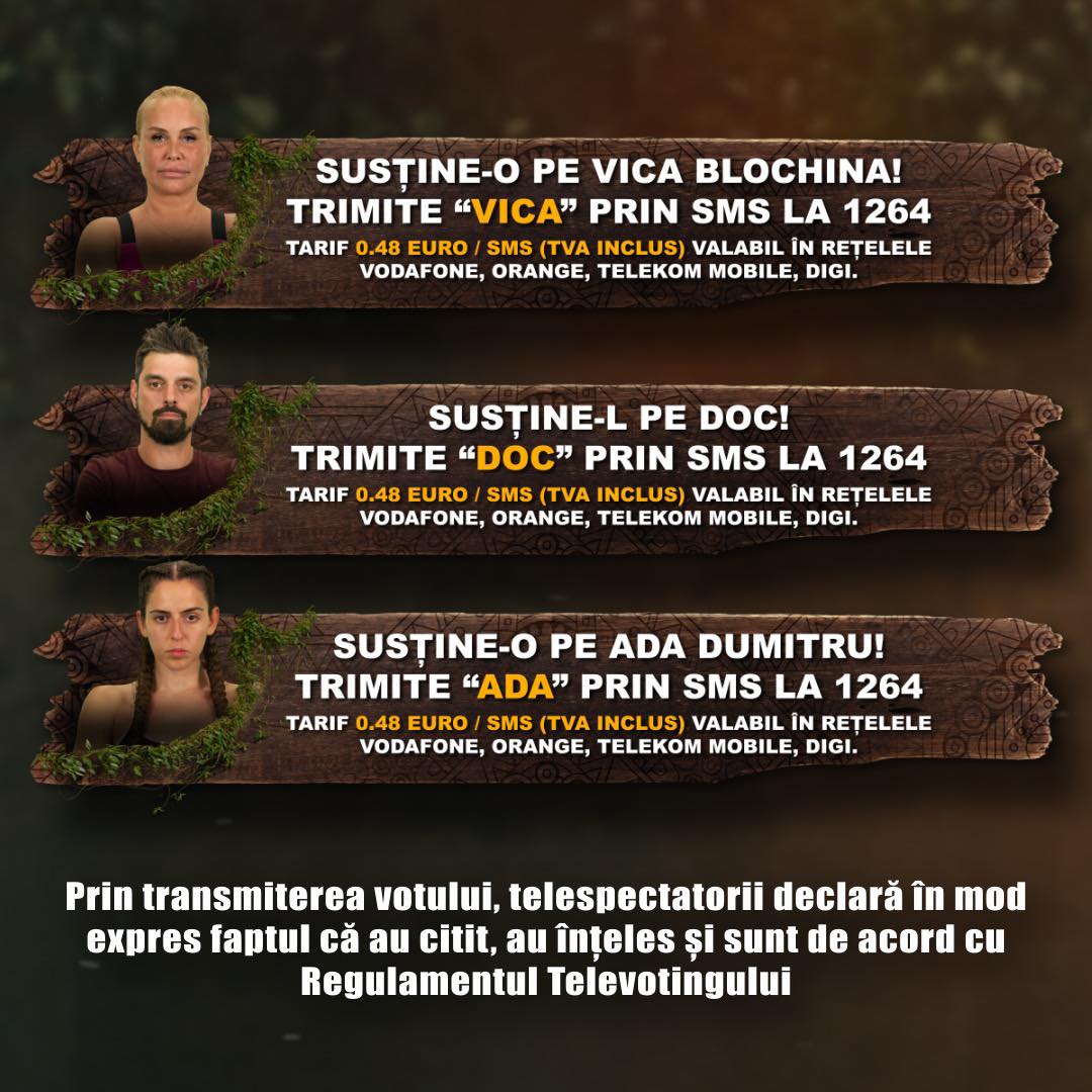 Al patrulea Faimos eliminat de la Survivor 2023. Unii fani vor ca Vica Blochina să plece acasă: „Ei îi este greu la Survivor”