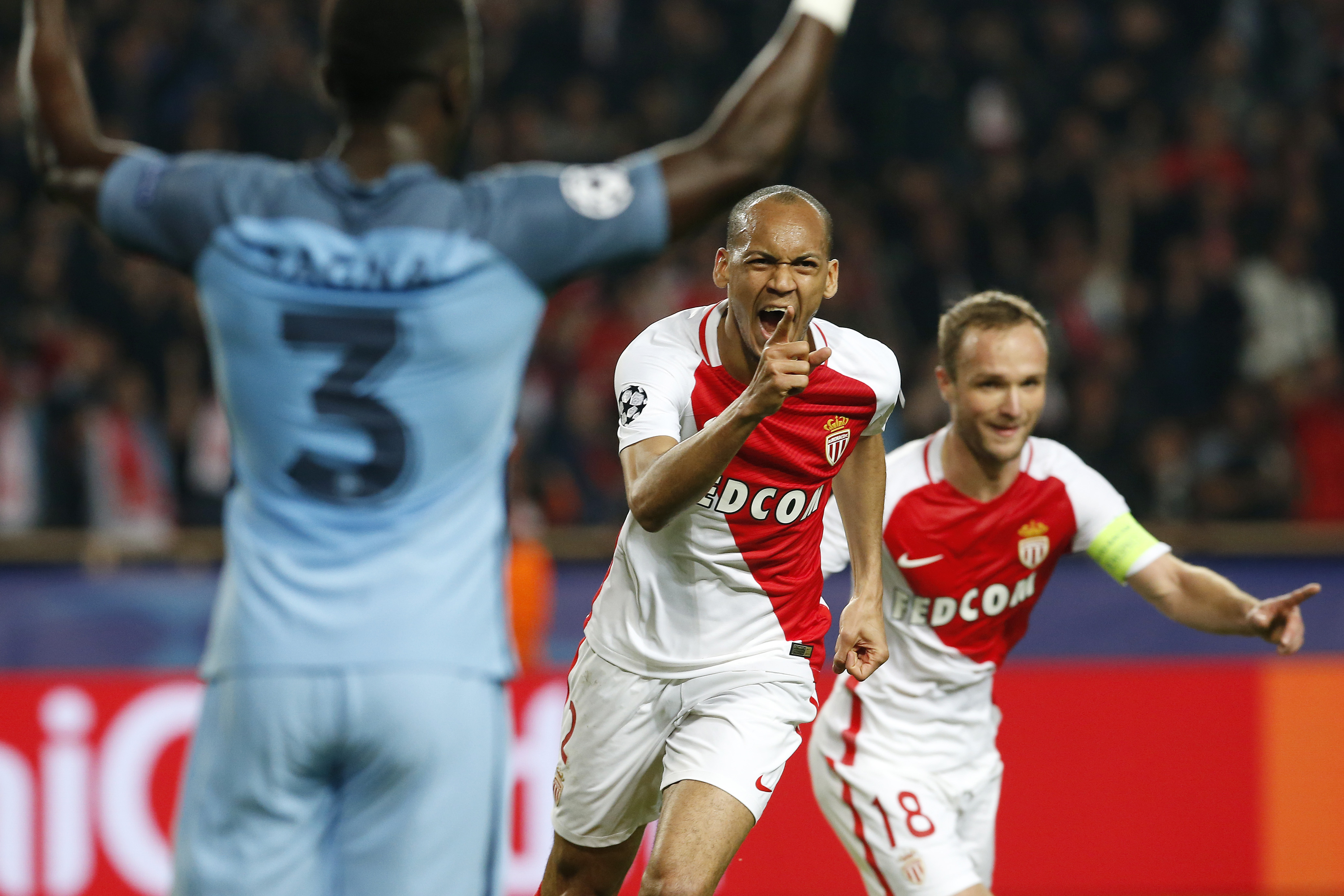 AS Monaco - Manchester City 3-1. Nebunie de meci. Guardiola eliminat din optimi / VIDEO