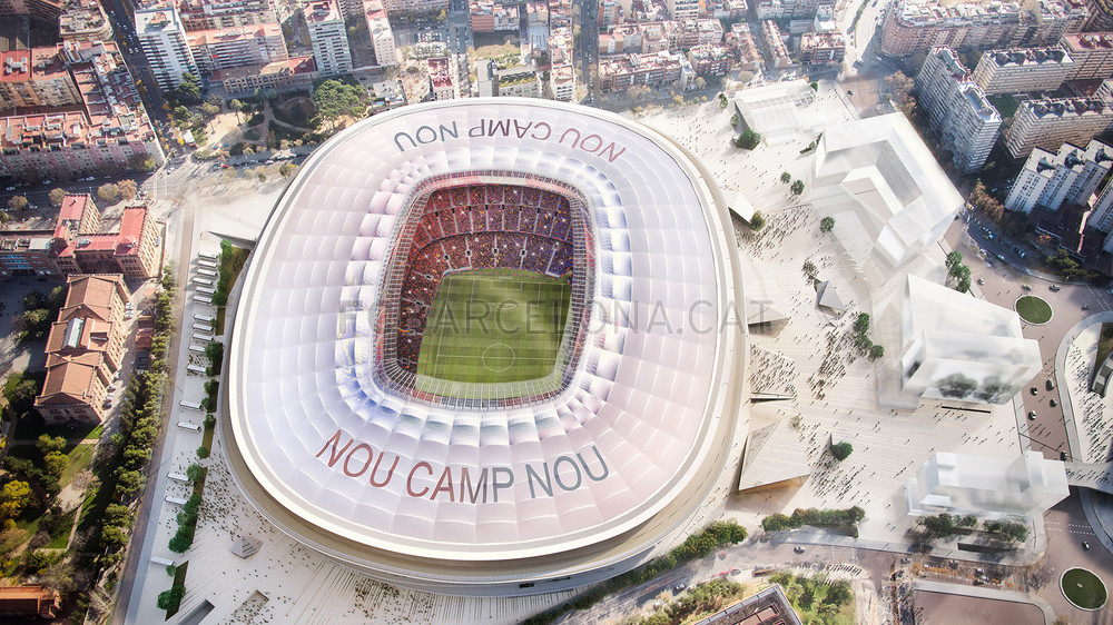 Barcelona și-a prezentat noul stadion Camp Nou. Costă 600 milioane de euro GALERIE FOTO&VIDEO