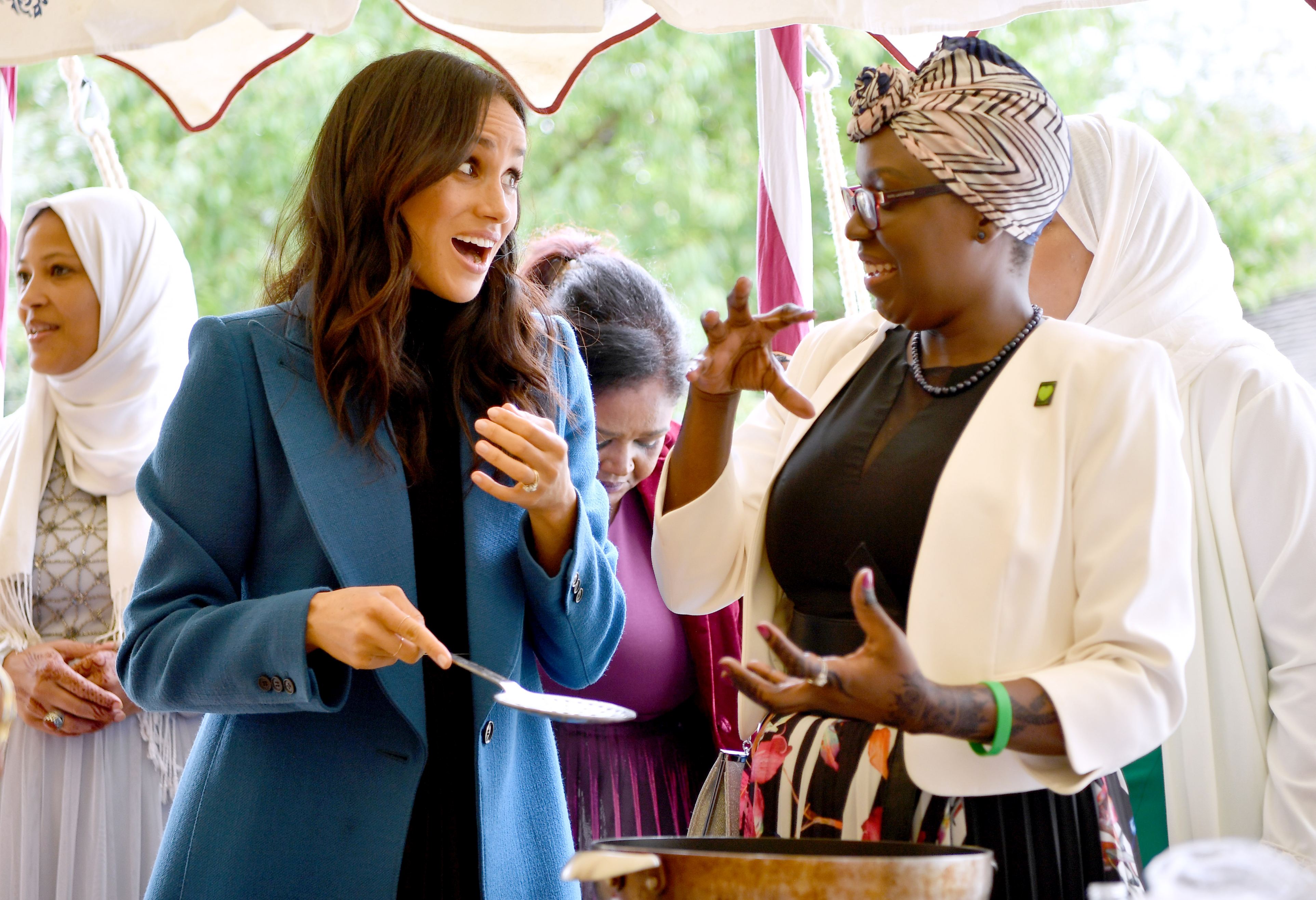 FOTO | Primul discurs regal ținut de Meghan Markle: Mă mândresc cu faptul că trăiesc în acest oraș