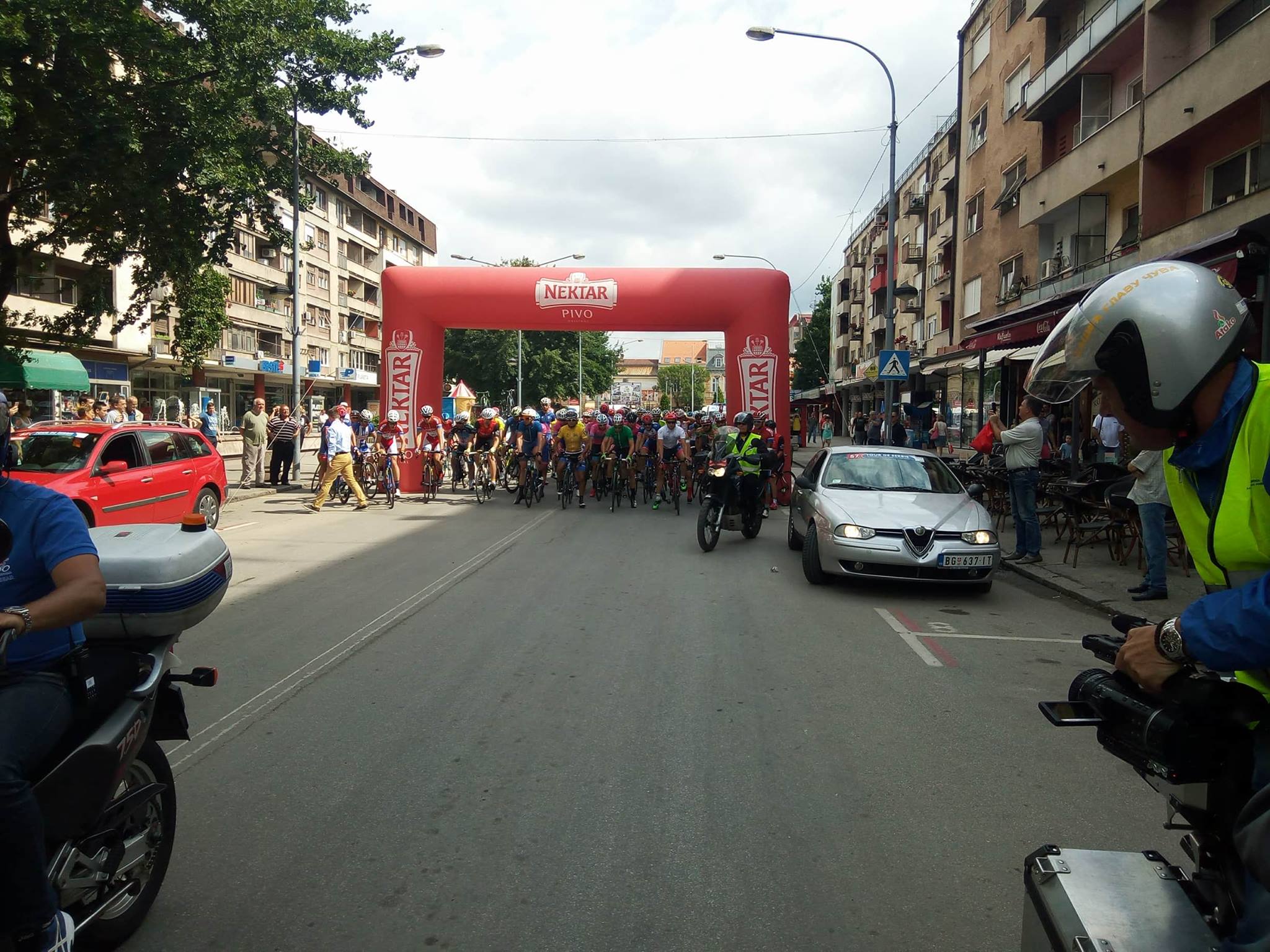 Tușnad Cycling, rezultat de top în Turul Serbiei / GALERIE FOTO