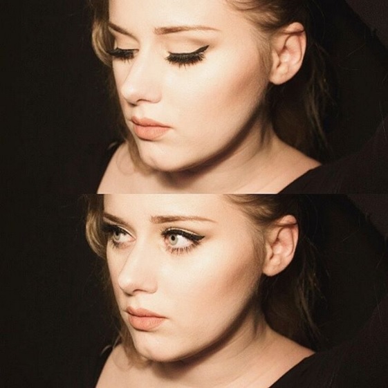 Adele are o sosie! Cum arată tânăra care îi seamănă perfect cântăreței