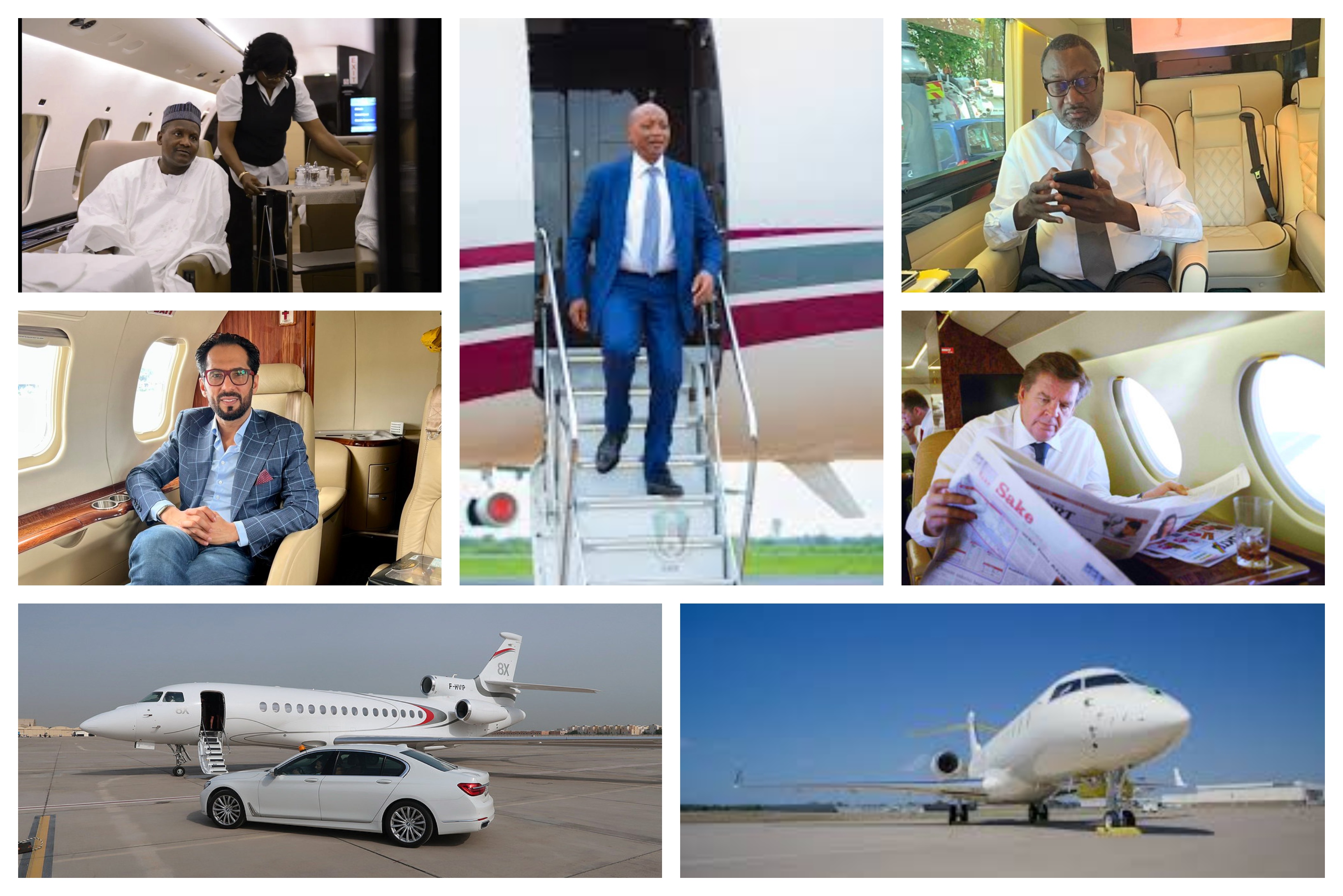 Inside the private jets of Africa’s billionaires
