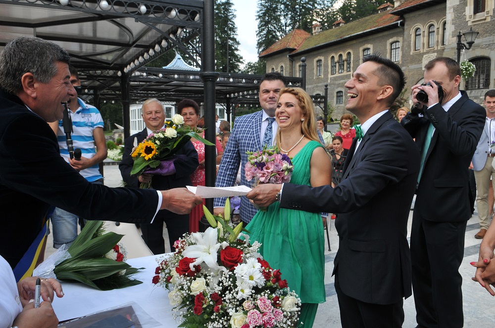 GALERIE FOTO / Alina Dumitru s-a căsătorit. Halep i-a făcut o surpriză  