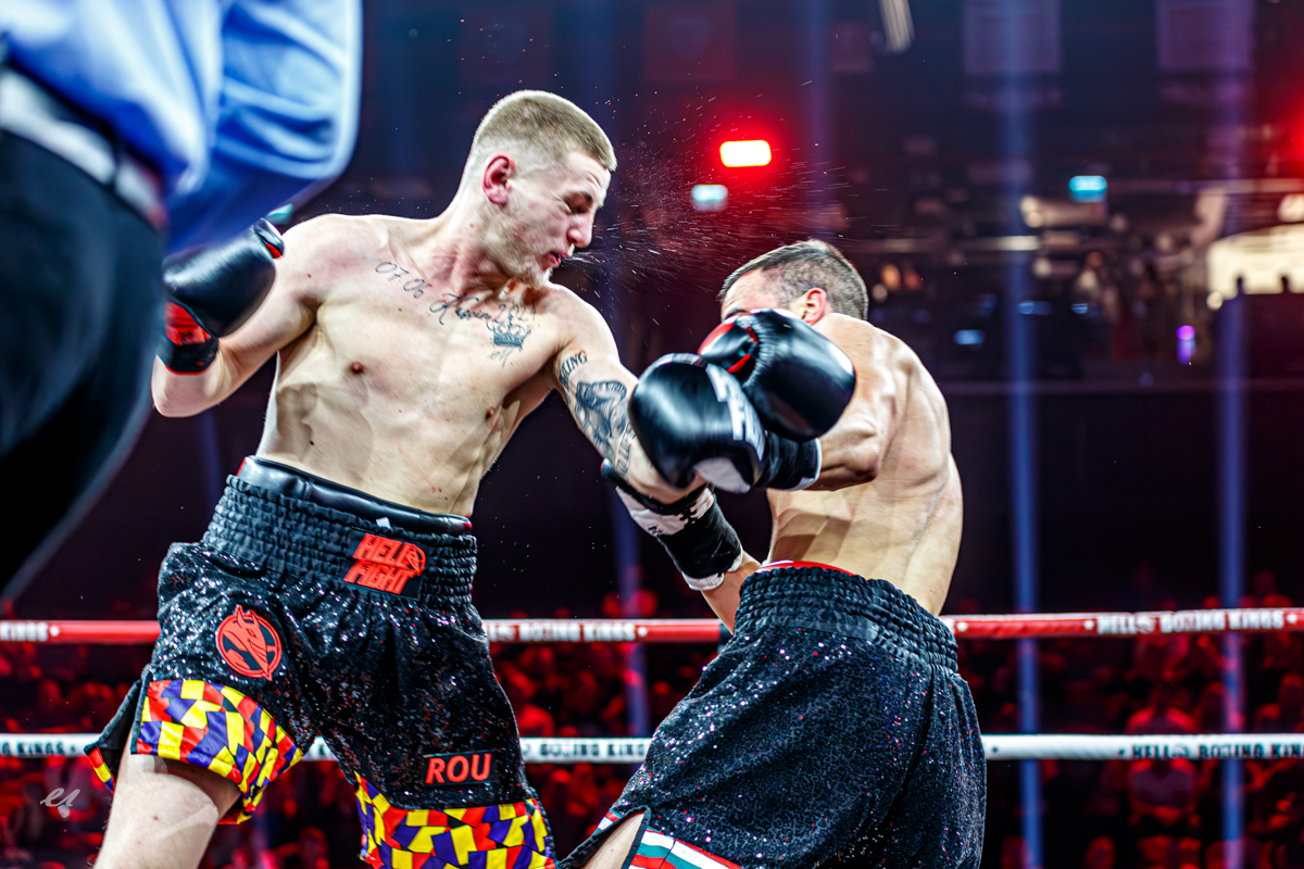 Pumni peste tot, lupte de putere și AK26: Retrăiește a patra noapte de nebunie pură din gala HELL Boxing Kings