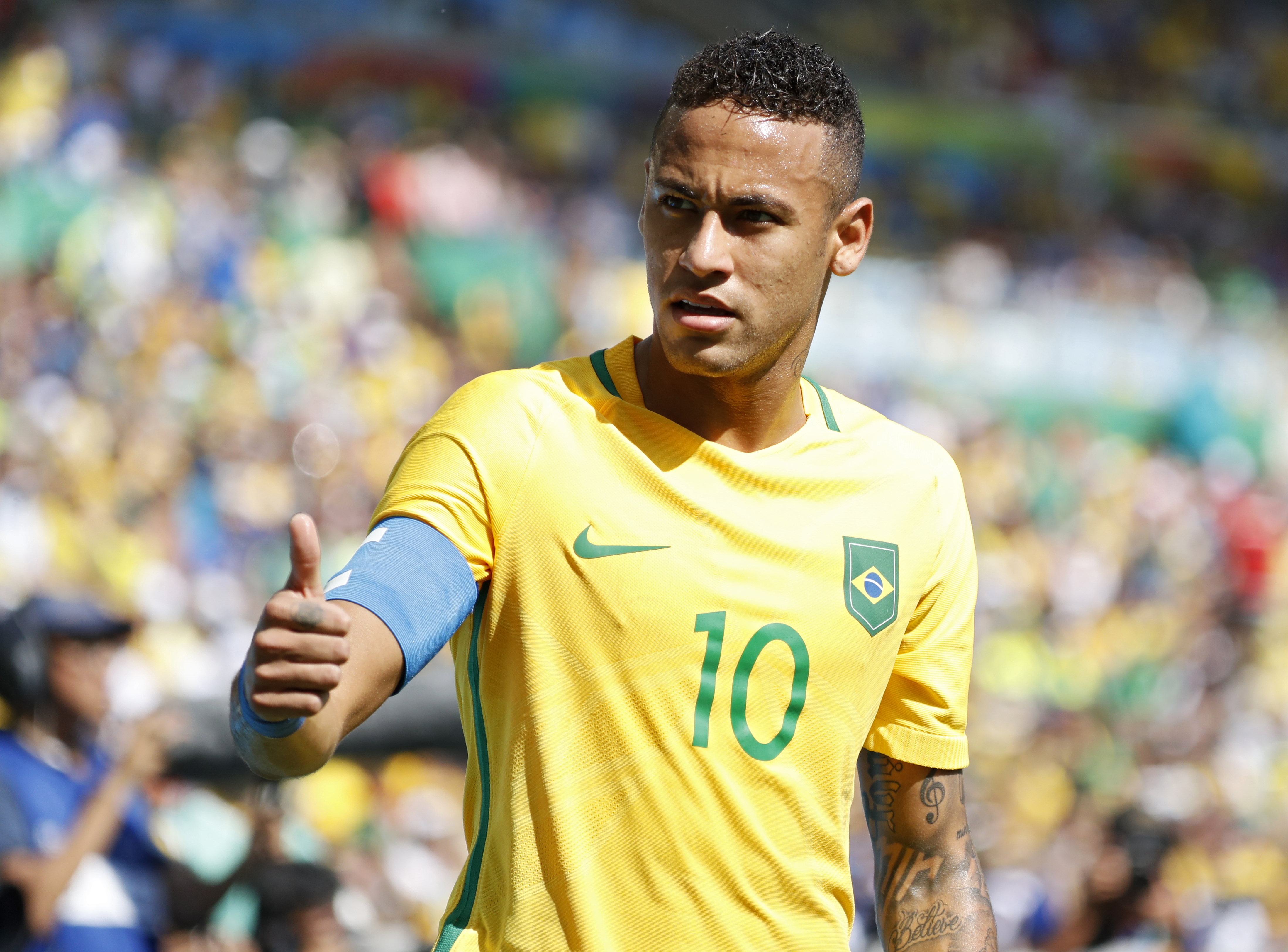 Jocurile Olimpice. Neymar a marcat cel mai rapid gol din istoria JO. Finala Brazilia - Germania GALERIE FOTO și VIDEO