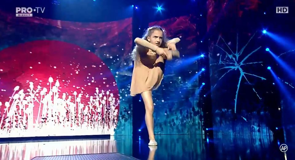 Ce spectacol a făcut Ema Stoian, micuța dansatoare care a primit Golden Buzz de la Andra la „Românii au talent”! Reacția cântăreței după prestația preferatei ei | FOTO
