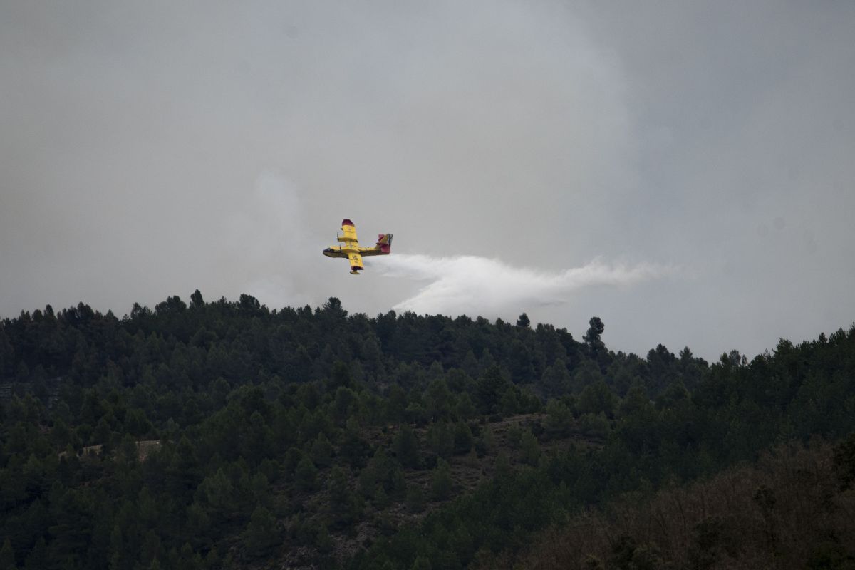Spania se confruntă cu primul incendiu major de vegetație din acest an. Peste 3.000 de hectare de pădure sunt afectate