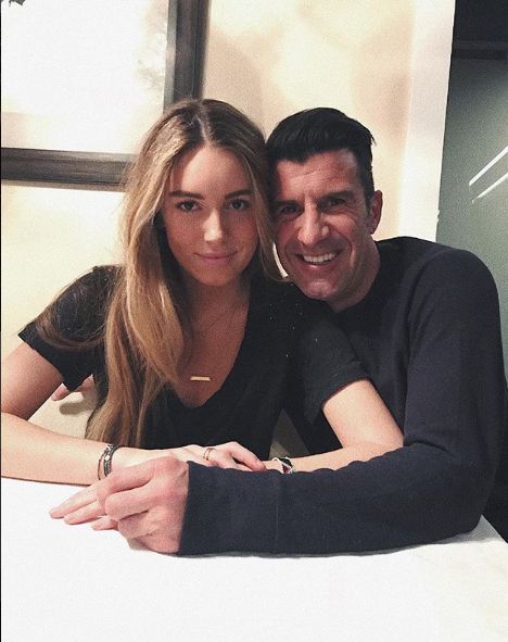 Cât de frumoasă este fiica fostului fotbalist Luis Figo. Sportivul are cu ce se mândri | FOTO