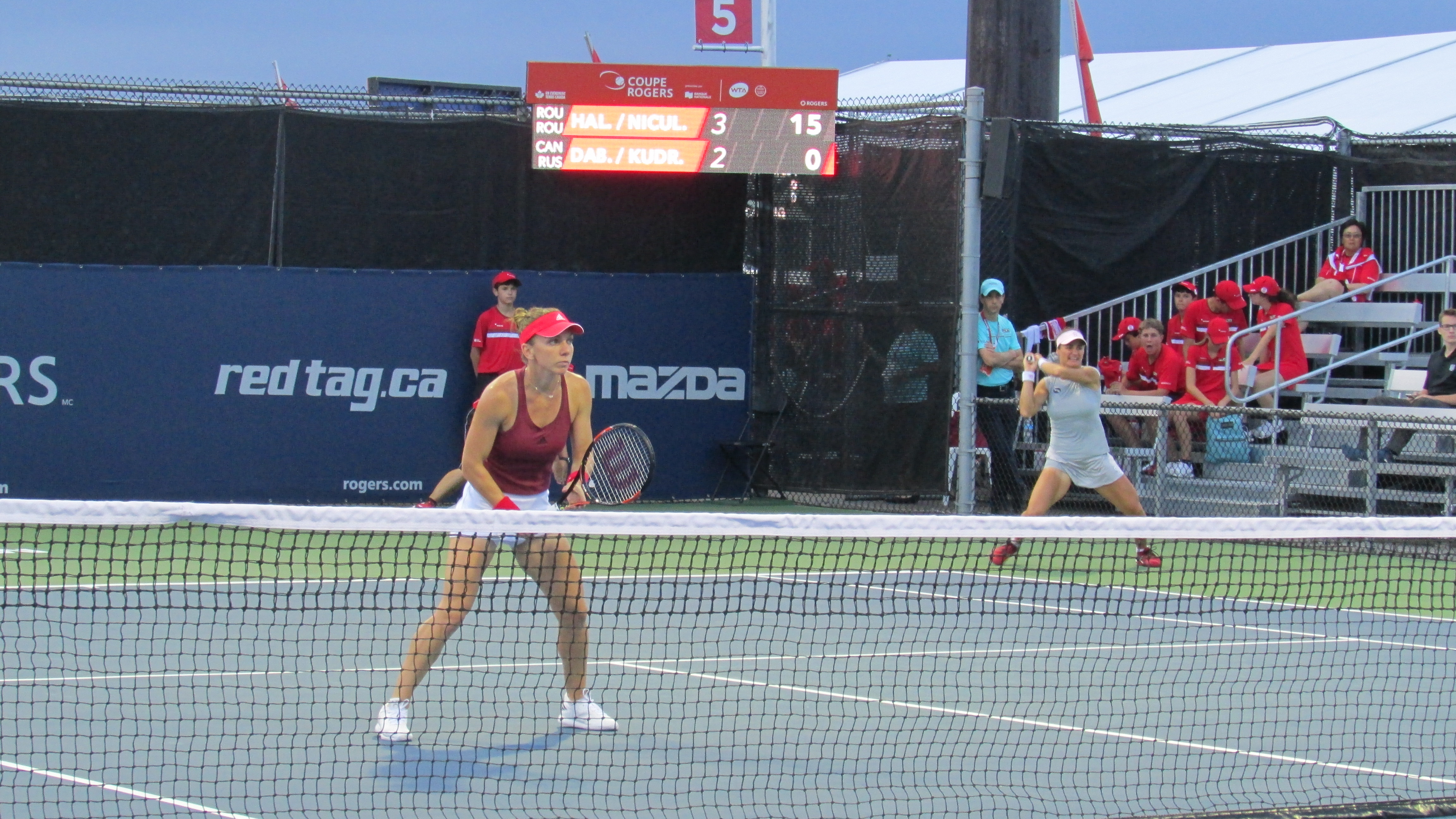 Tenis. Halep și Niculescu au jucat în anonimat, la Rogers Cup  / GALERIE FOTO EXCLUSIVĂ & VIDEO