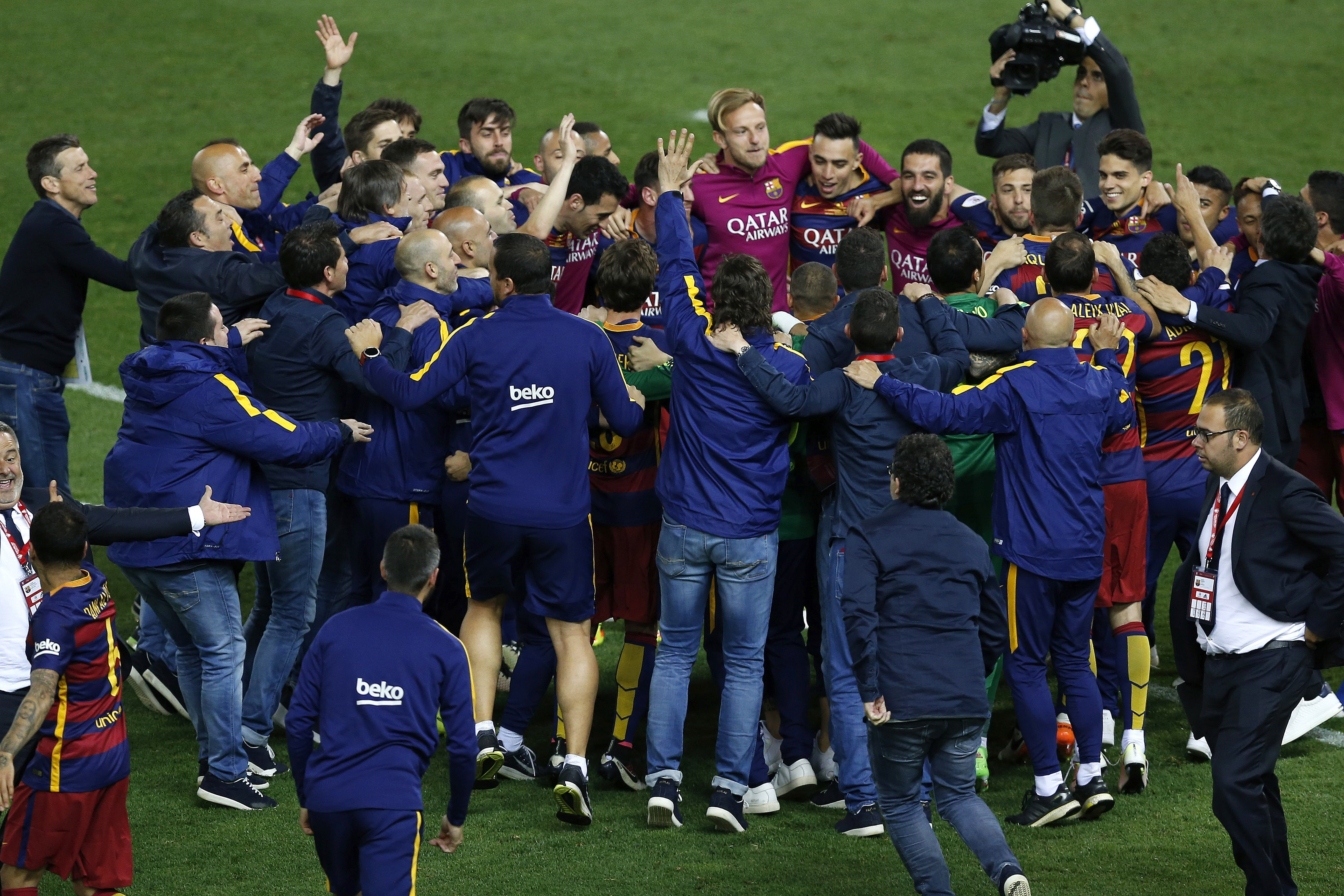 Barcelona a câştigat Cupa Spaniei. Catalanii au învins Sevilla în prelungiri GALERIE FOTO&VIDEO