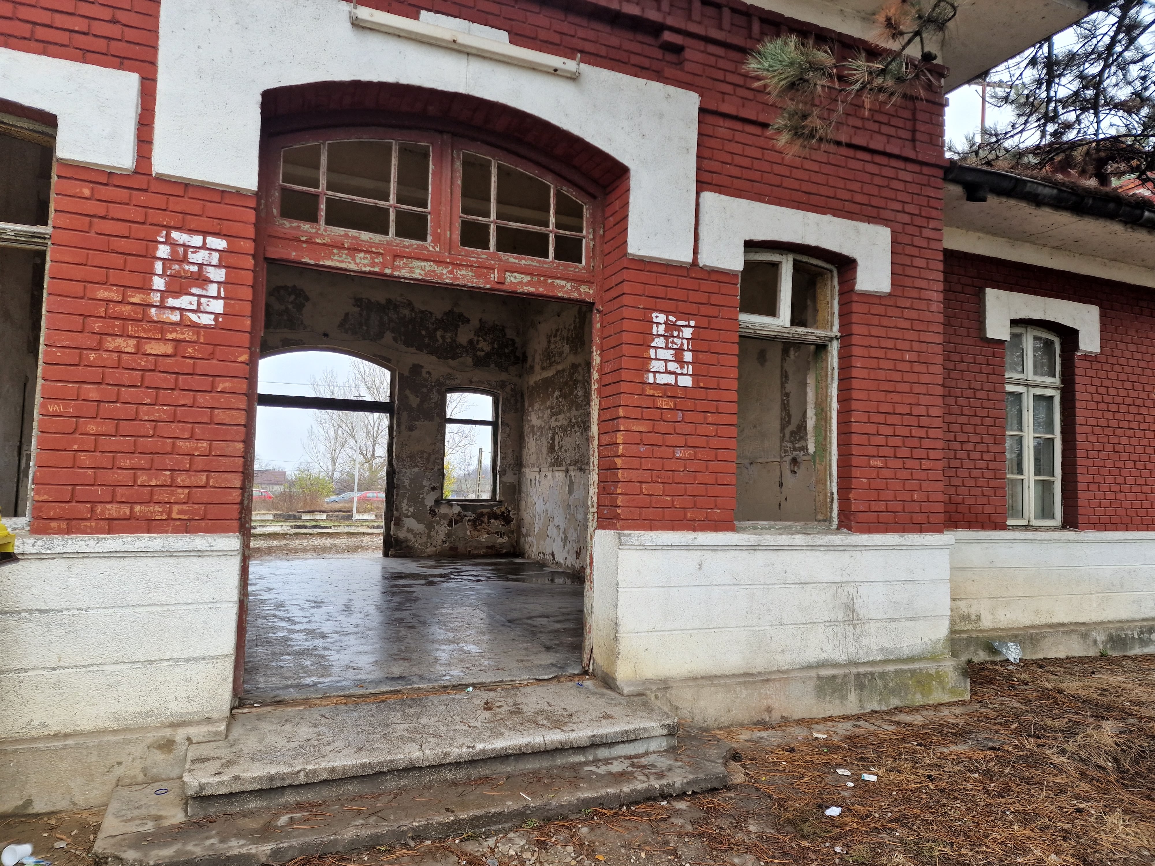 FOTOREPORTAJ. Gara din România pe care o evită și oamenii, și câinii. „Să le vedeţi pe celelalte de pe traseu”