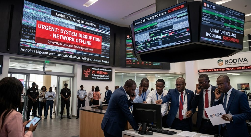 Cyberattack hits Angola’s biggest telecom hours before landmark $329 million stock market debut